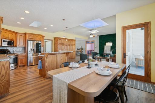 The floor plan flows nicely and well designed.