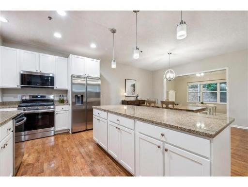 If a wood kitchen is holding you back, this is what the a little enamel paint could do.