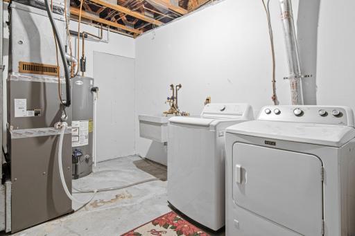 Lower Level Laundry & Utility Room