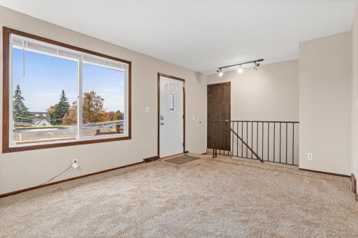 Front Foyer, Closet and Living Room