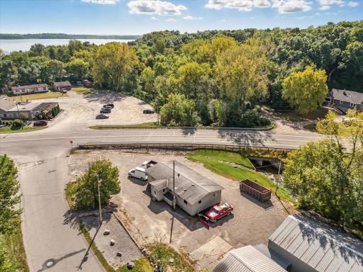 Walk across the street for some great food at Mill Creek Tavern! All vehicles and dumpster have been removed from the property.