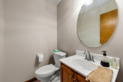 Main level half bath