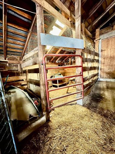 Inside Barn