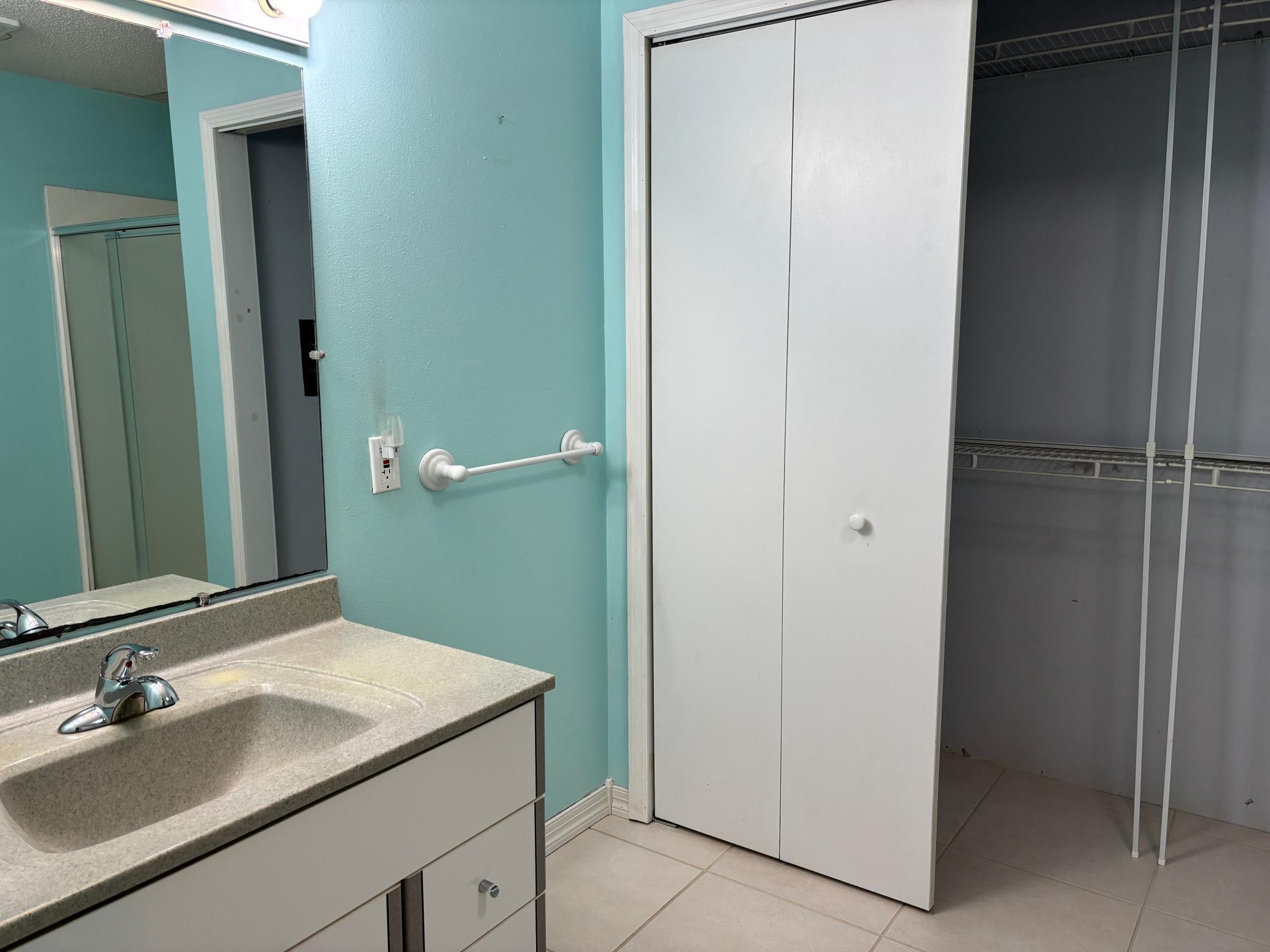 The primary bathroom.