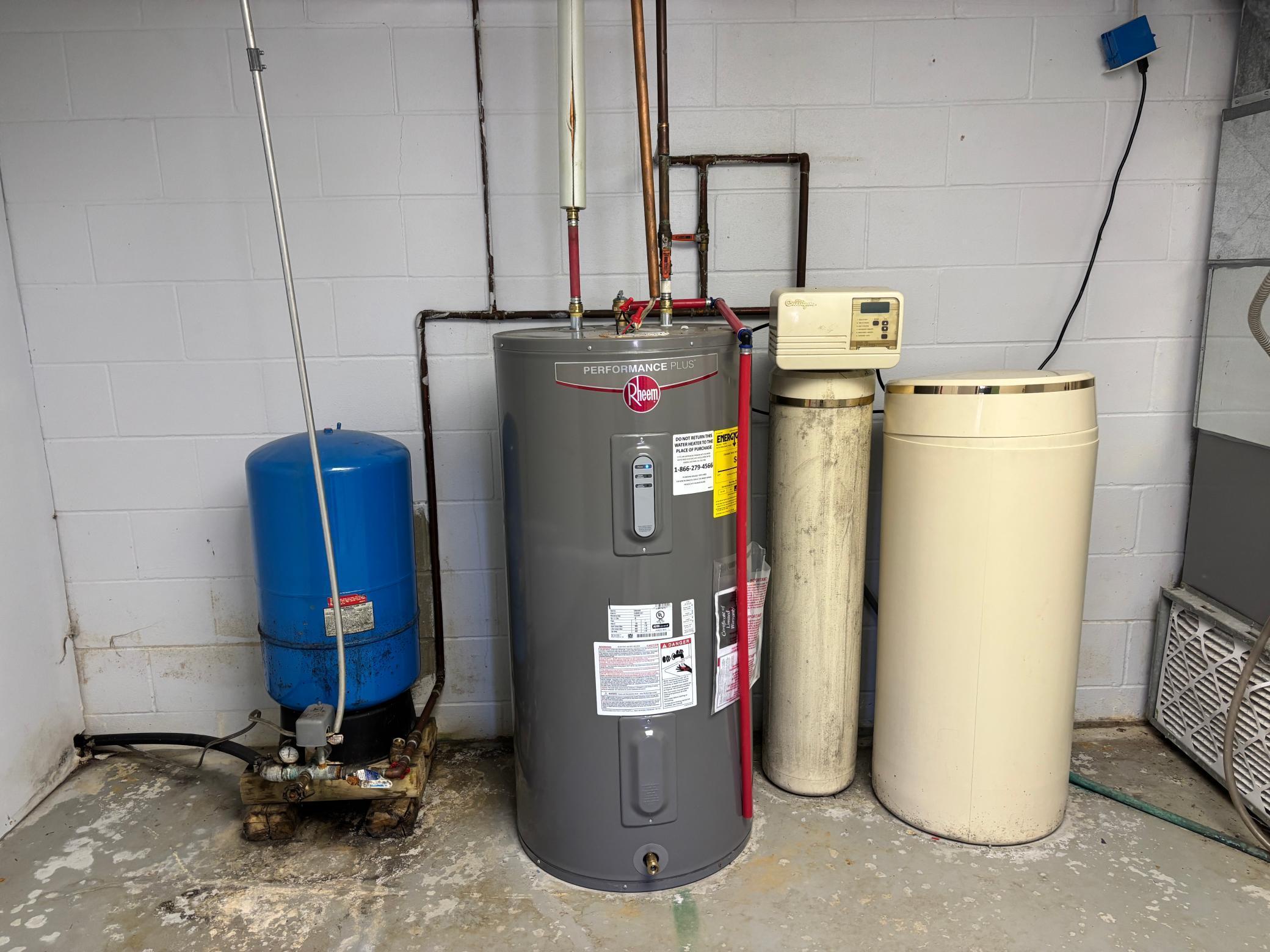 Utility and storage room.