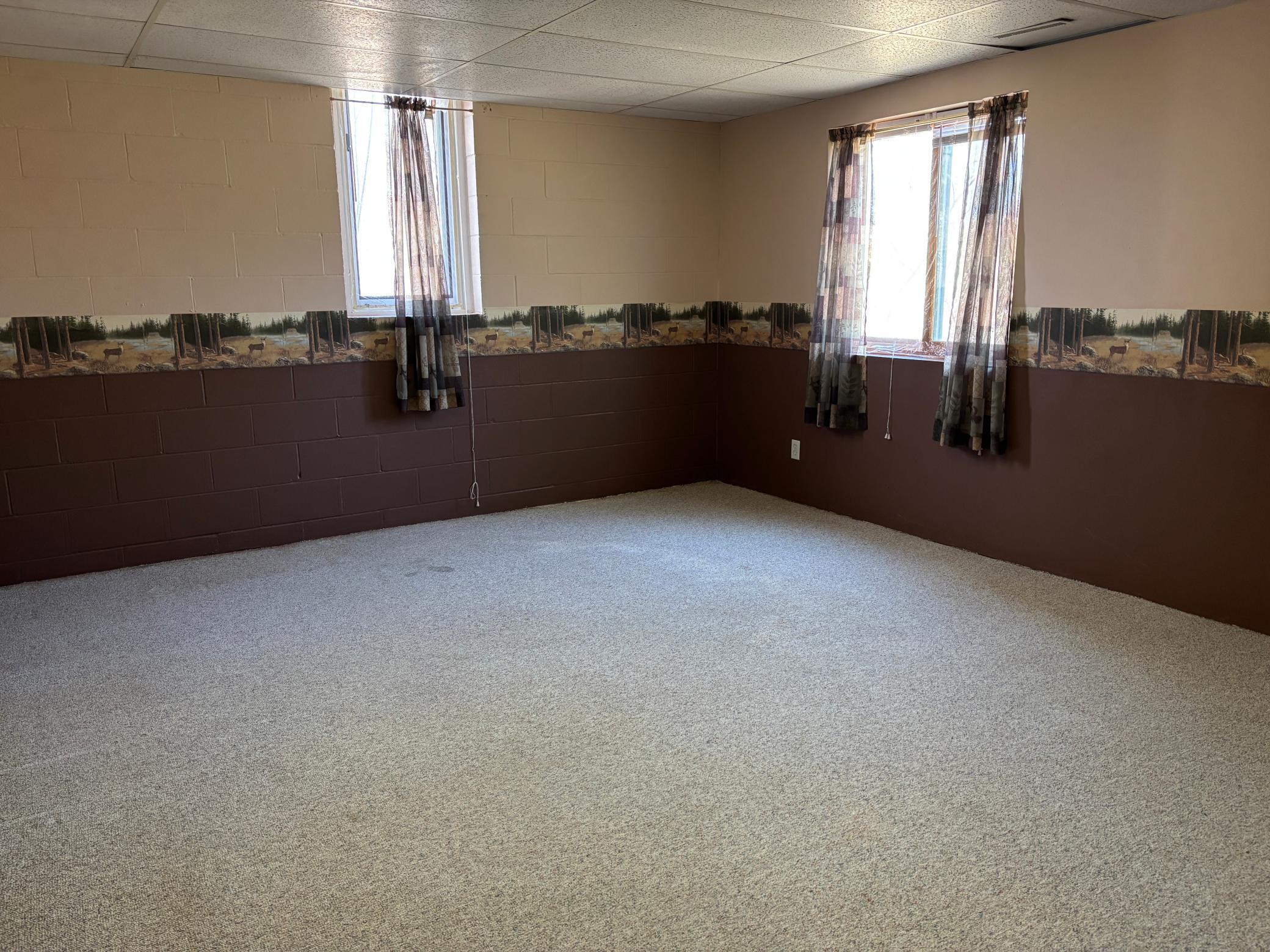 Bedroom three - this is located in the lower level.