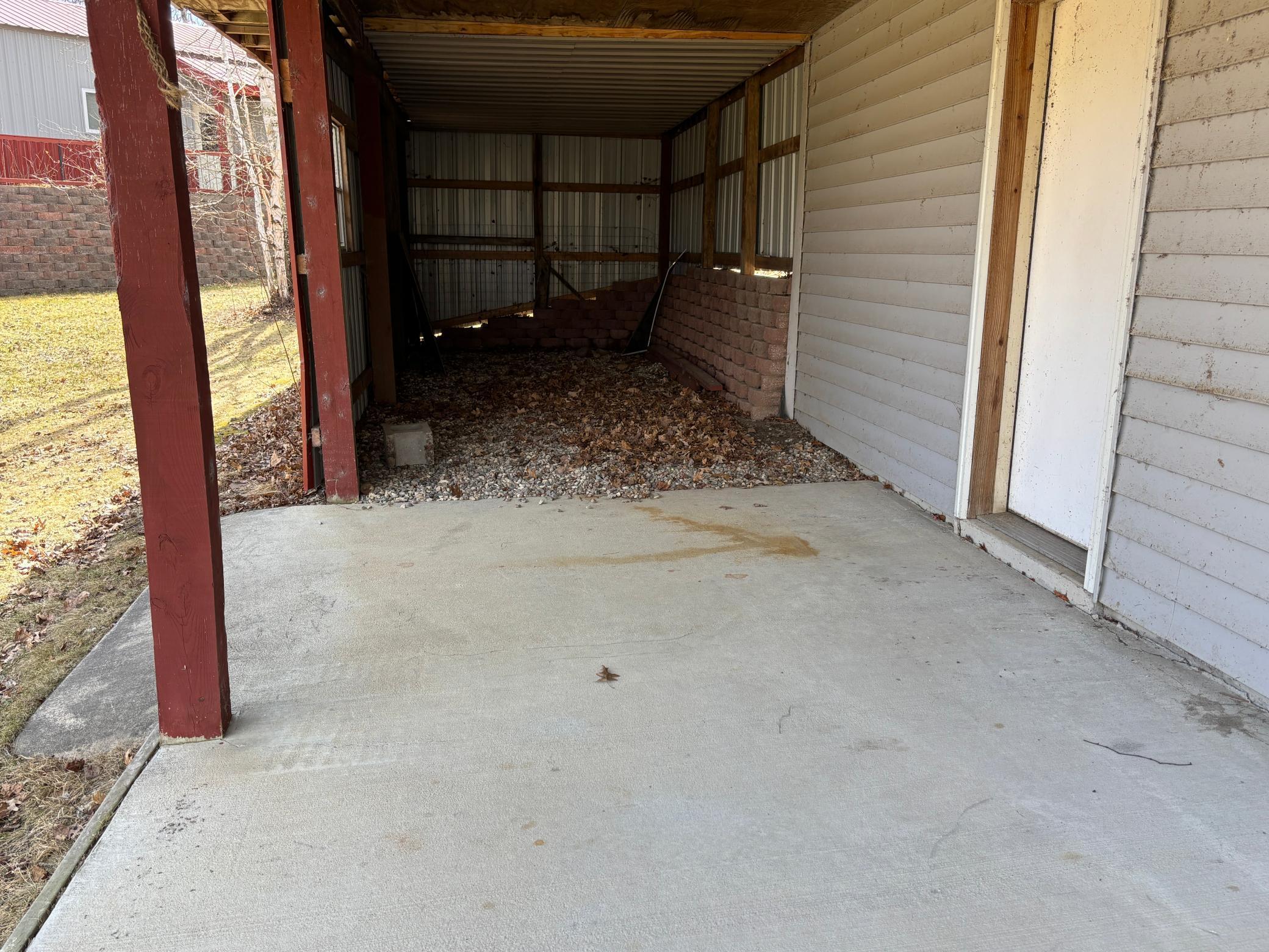 Extra storage space.