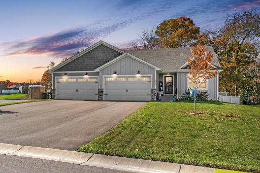 One level living with a heated 4 Car Garage!