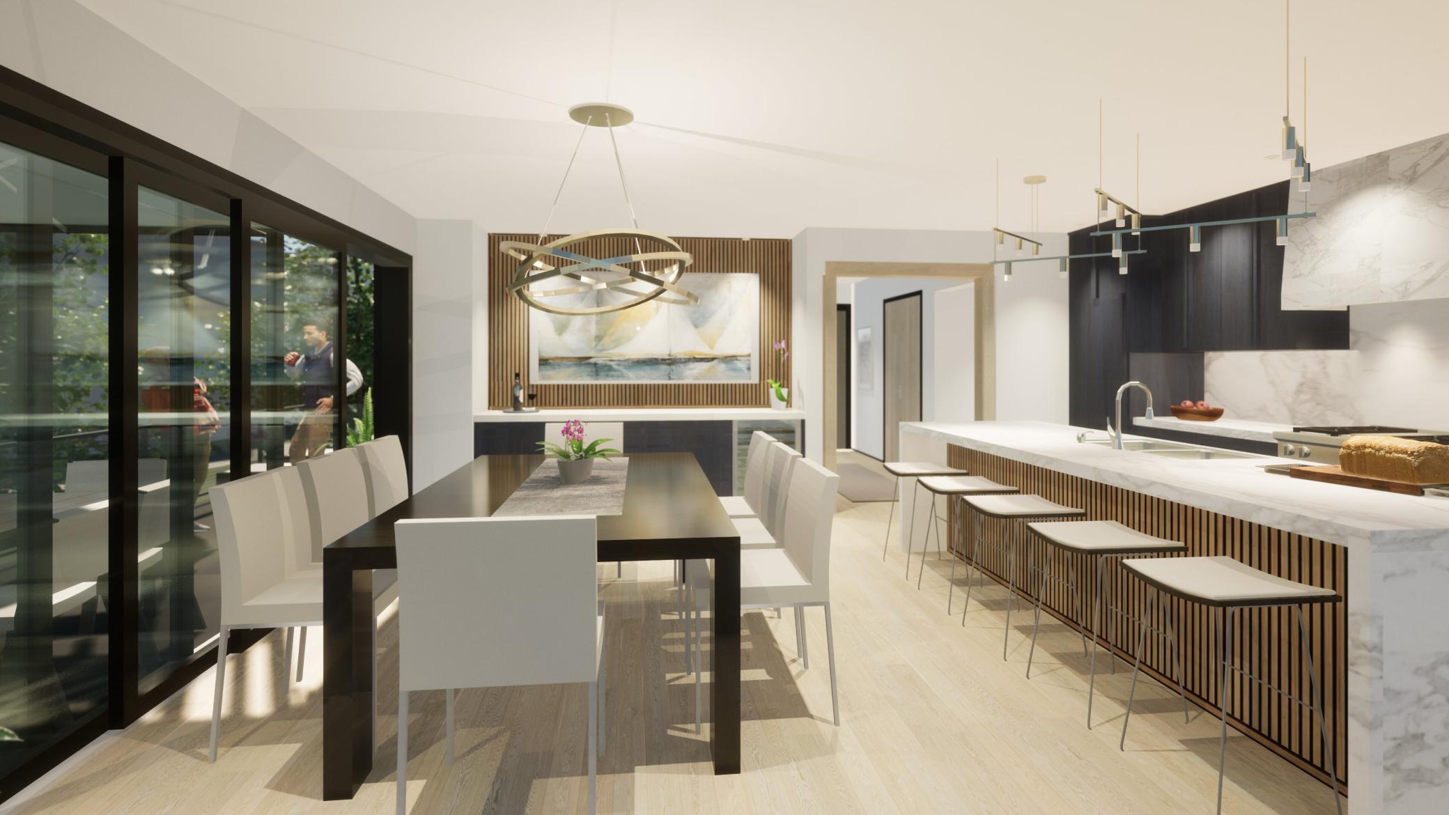 Dining Area rendering