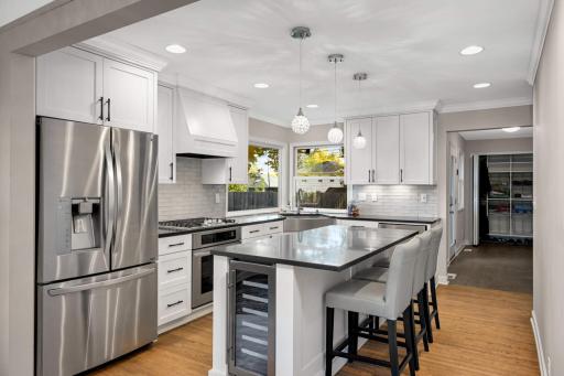 Photo for 5017 Richmond Drive, Minneapolis, MN 55436 - listing #6808833 The custom kitchen is the crown jewel of the home.