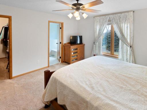 Master faces back yard