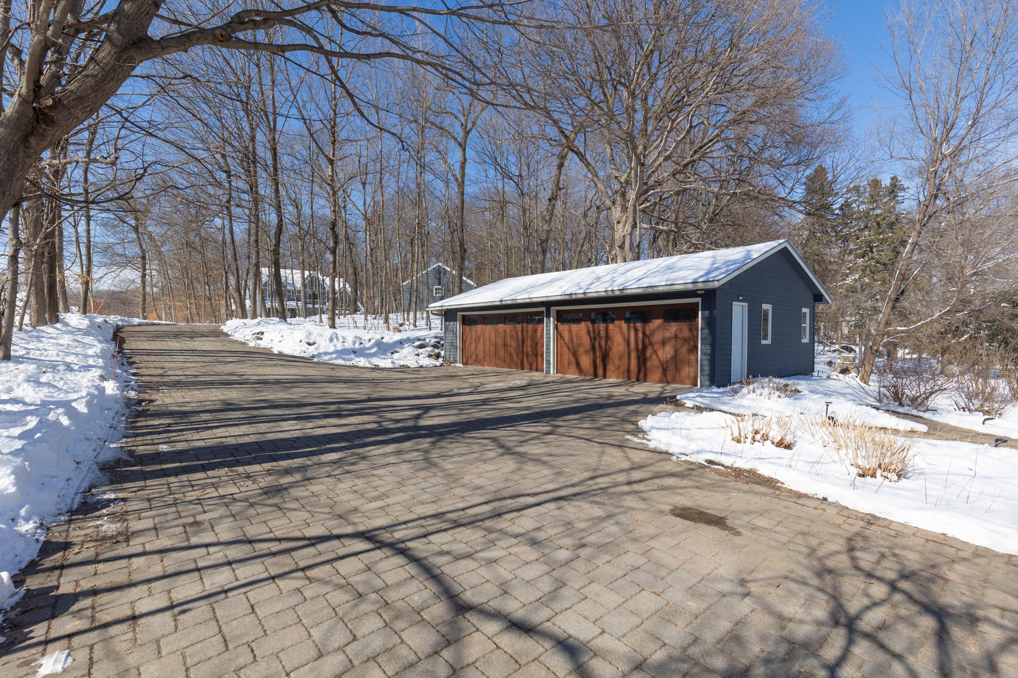 Expansive 4 Car Garage