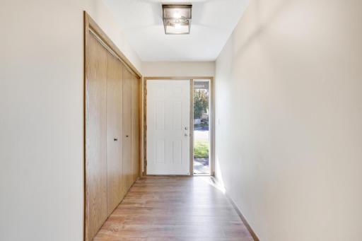Foyer with Dual Closets