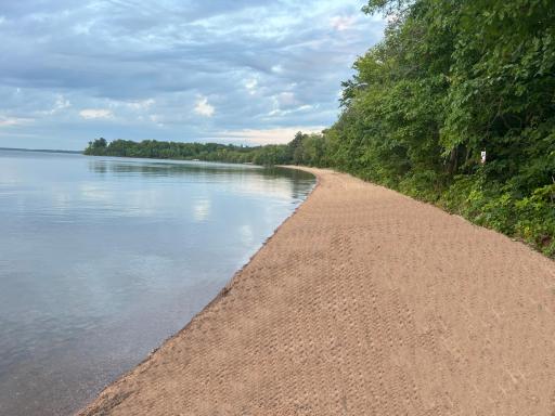 The beach goes on... and on... and on....