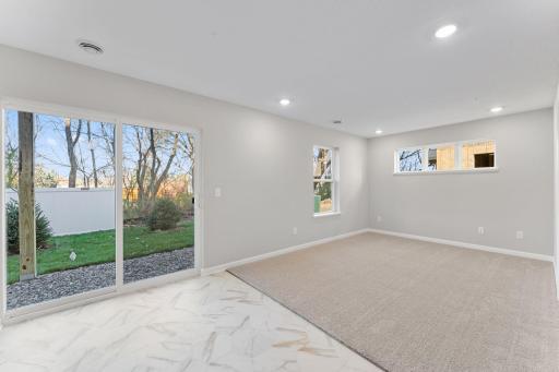 Lower Level Rec Room family fun time can be spent here