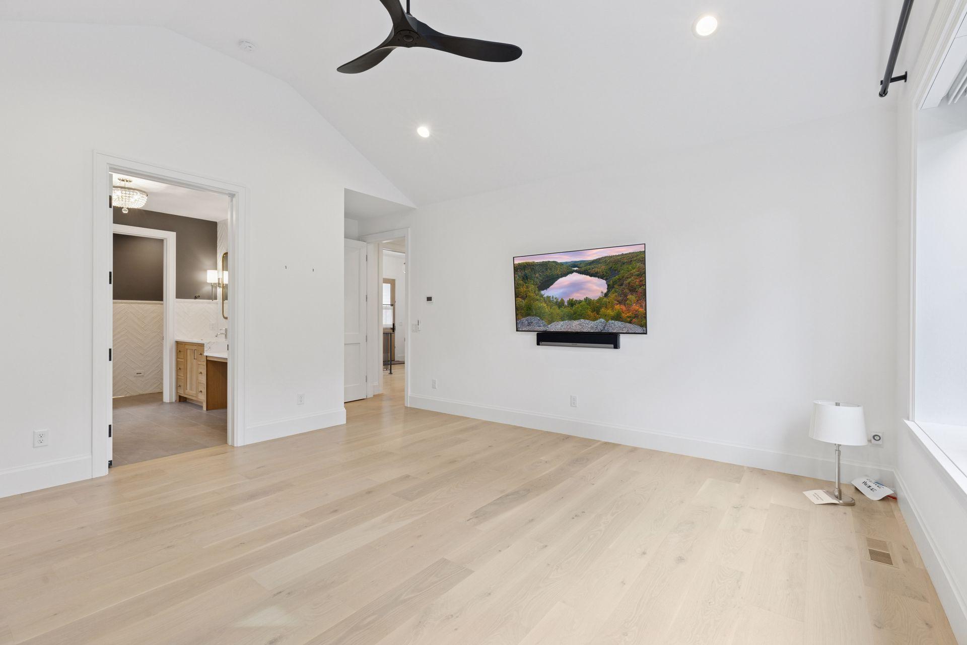 Another view of master bedroom