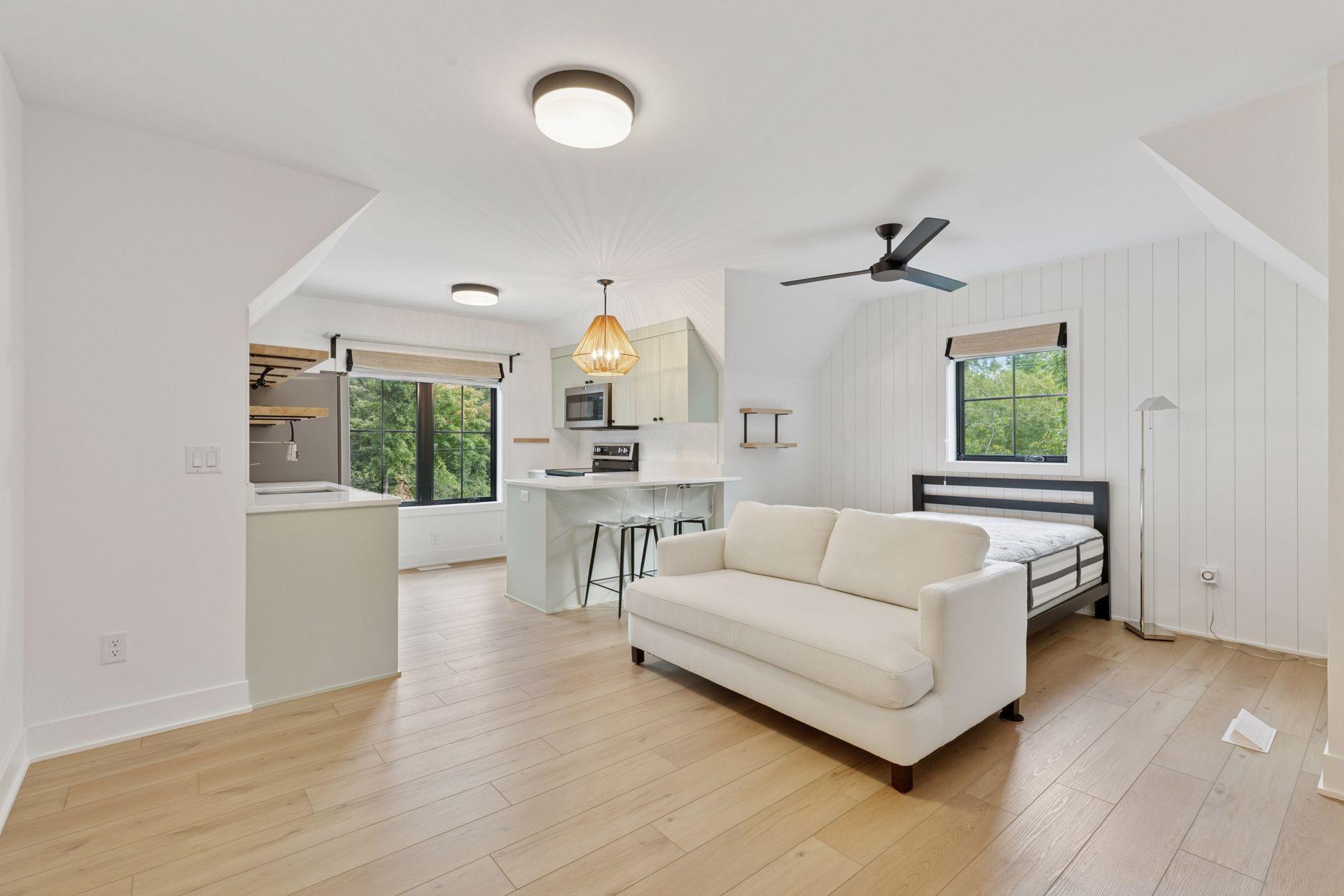 Upper level apartment