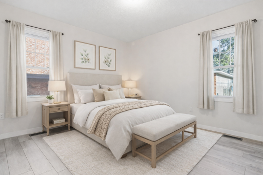 Bedroom 1 - virtually staged