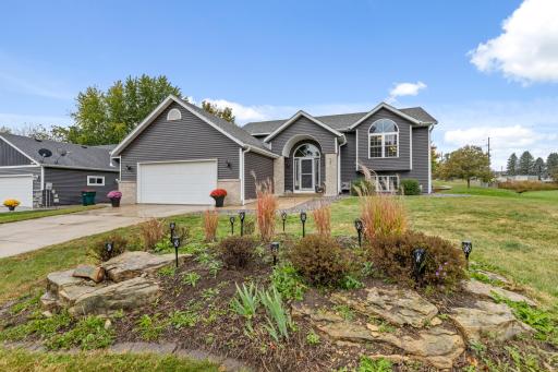 Photo for 300 7th Street SW, Plainview, MN 55964 - listing #6809481 front of home from professionally landscaped garden