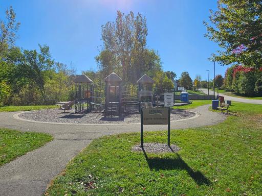 Little Windrose park is right across the street.