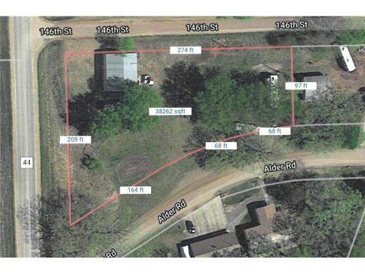 Electric/water/septic connections are near the 97' line - right side of this photo