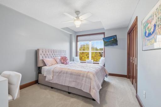 Delightful window seat in another upper bedroom