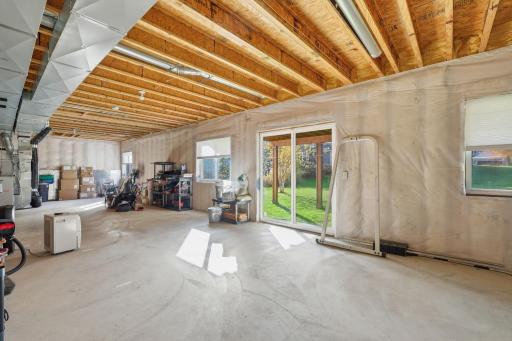The lower level walkout with high ceilings awaits your finishing touches. Gain instant equity.