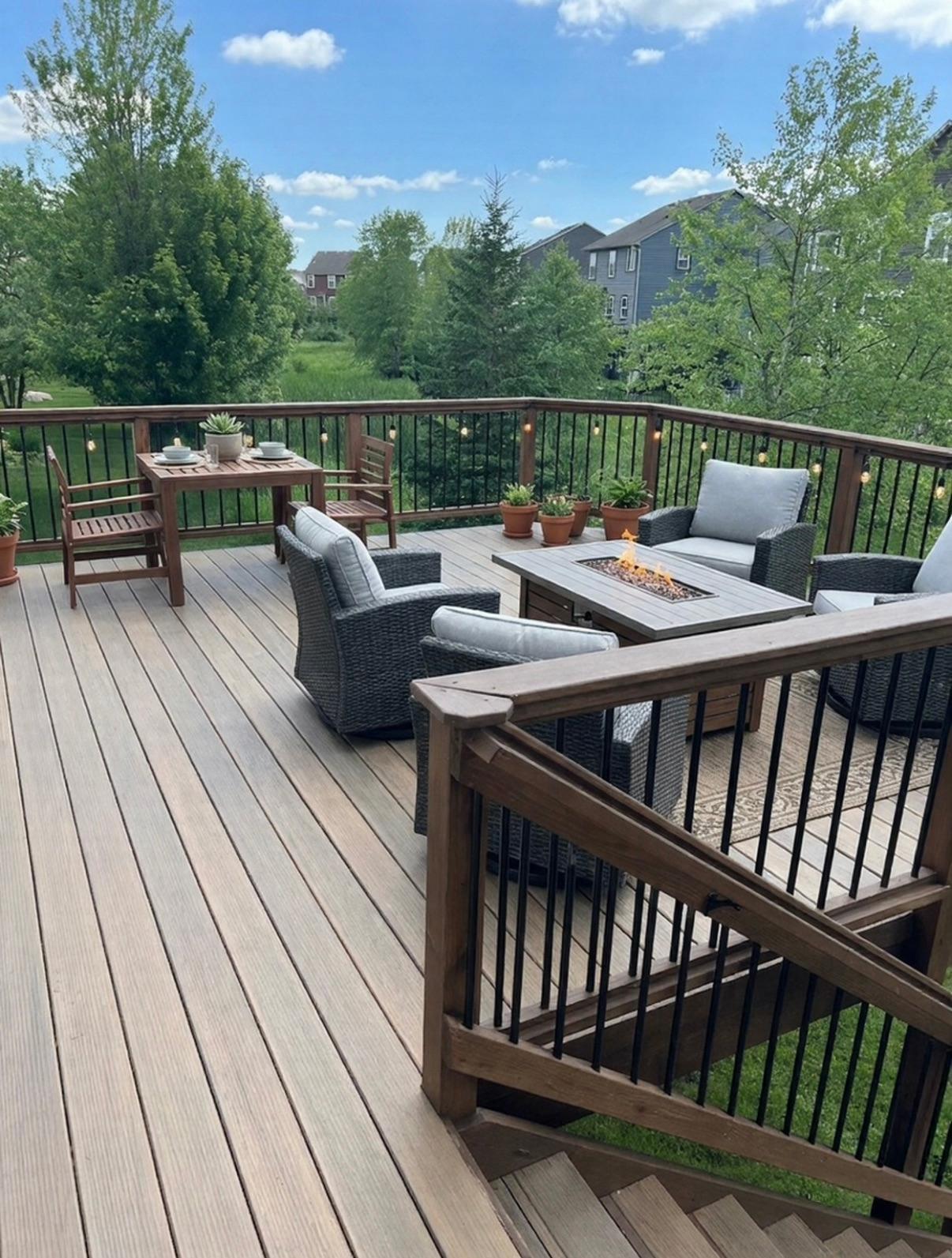 Imagine relaxing and entertaining.