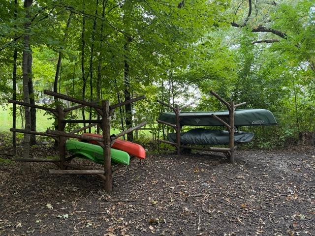 paddleboard, canoe and kayak racks