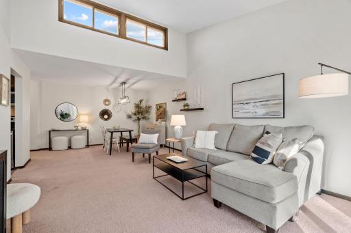 Photo for 2670 Oxford Street N, 242, Roseville, MN 55113 - listing #6809677 Bright & open lay-out w/ vaulted ceilings