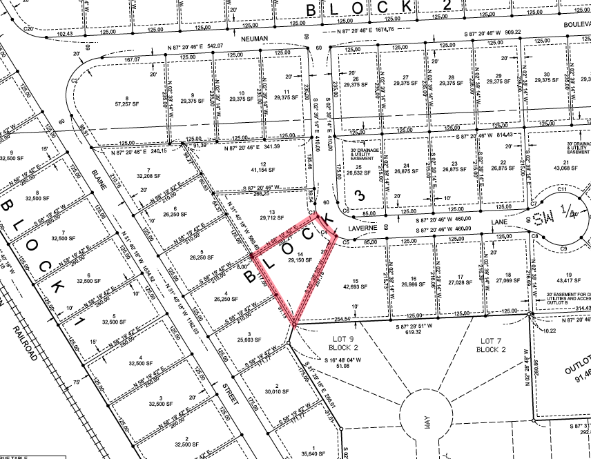 Lot Map