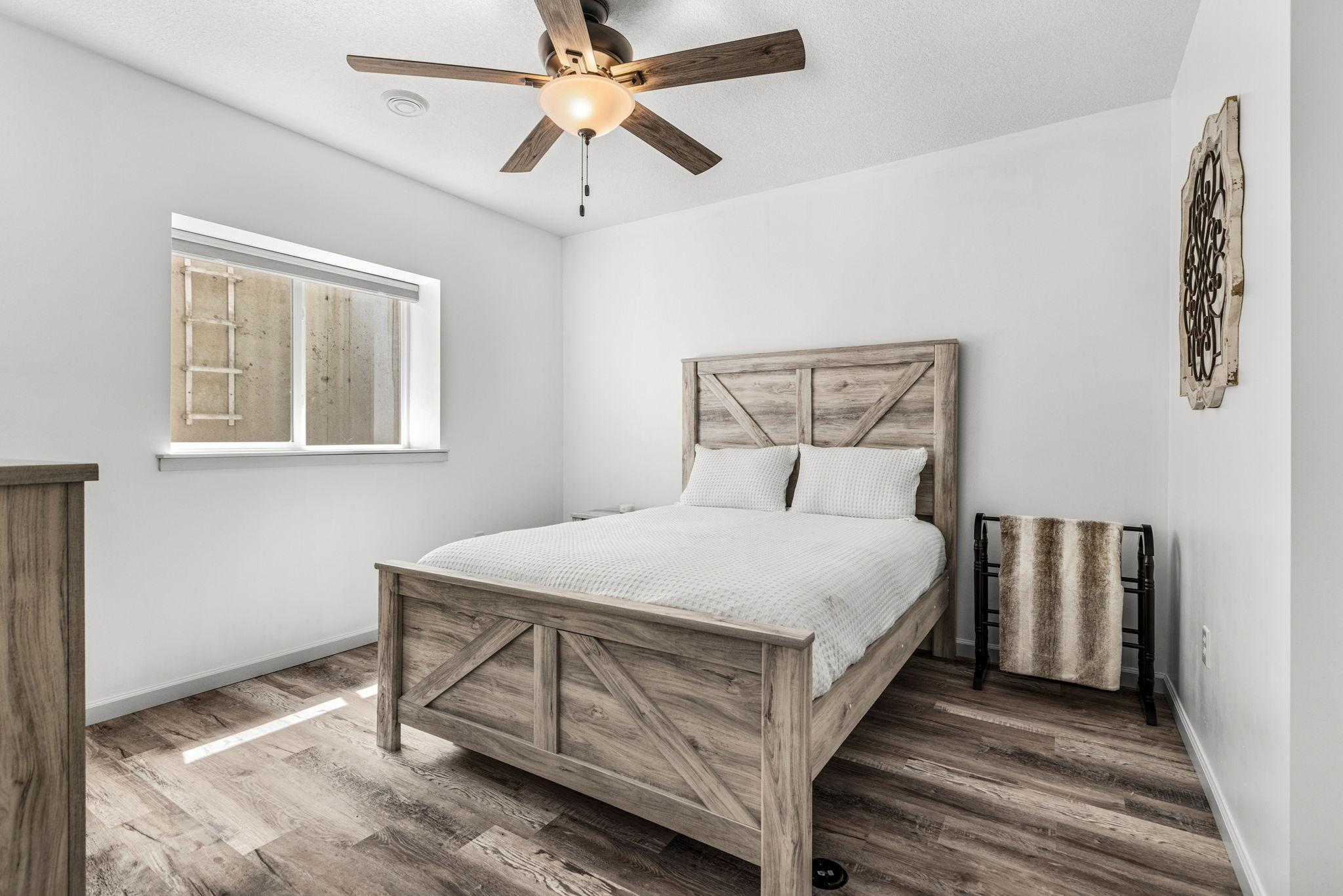 Lower level bedroom