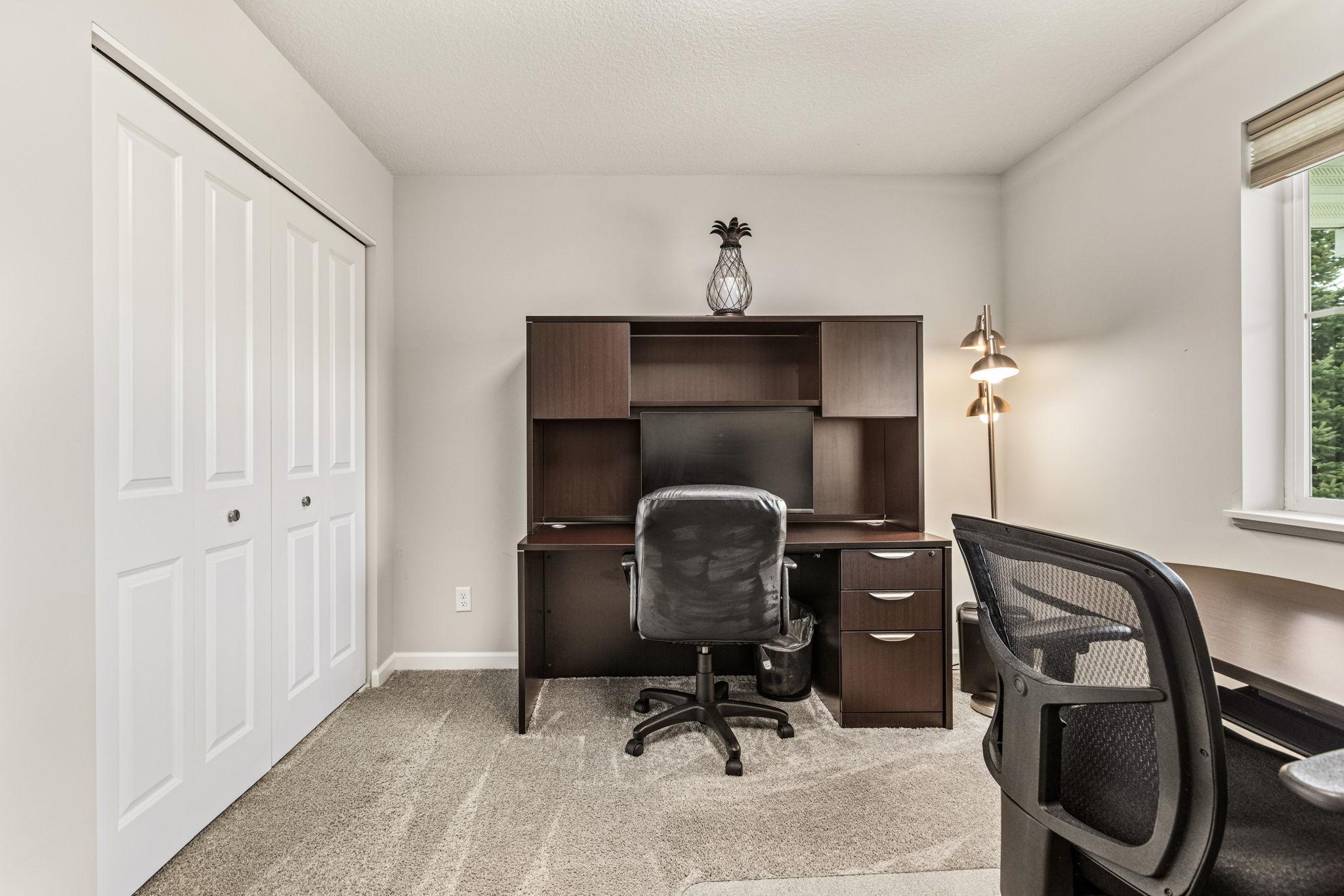 3rd Main level bedroom-currently used as home office