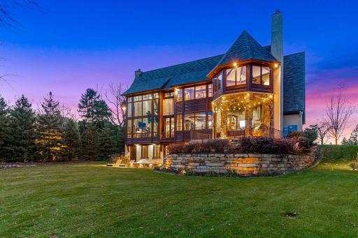European Wine Country meets Lake Minnetonka in this stunning 2013 by Stonewood, on Palmer Pointe.