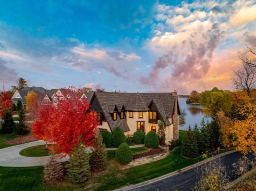 European Wine Country meets Lake Minnetonka in this stunning 2013 by Stonewood, on Palmer Pointe.