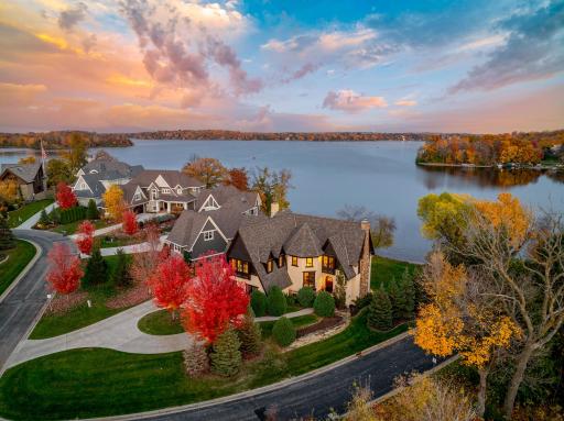 Palmer Pointe is an executive subdivision consisting of a single loop with only 7 other lakefront estates and no through traffic.