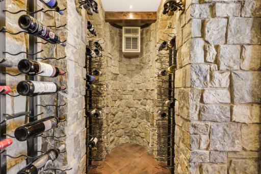 The walkout lower level is set for entertaining lake guests, boasting a fully equipped bar attached to the media room, a climate-controlled wine room, a tasting room, a 5th bedroom, additional storage, and a lake storage room with a 2nd laundry.