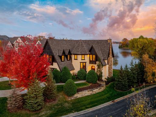 European Wine Country meets Lake Minnetonka in this stunning 2013 by Stonewood, on Palmer Pointe.