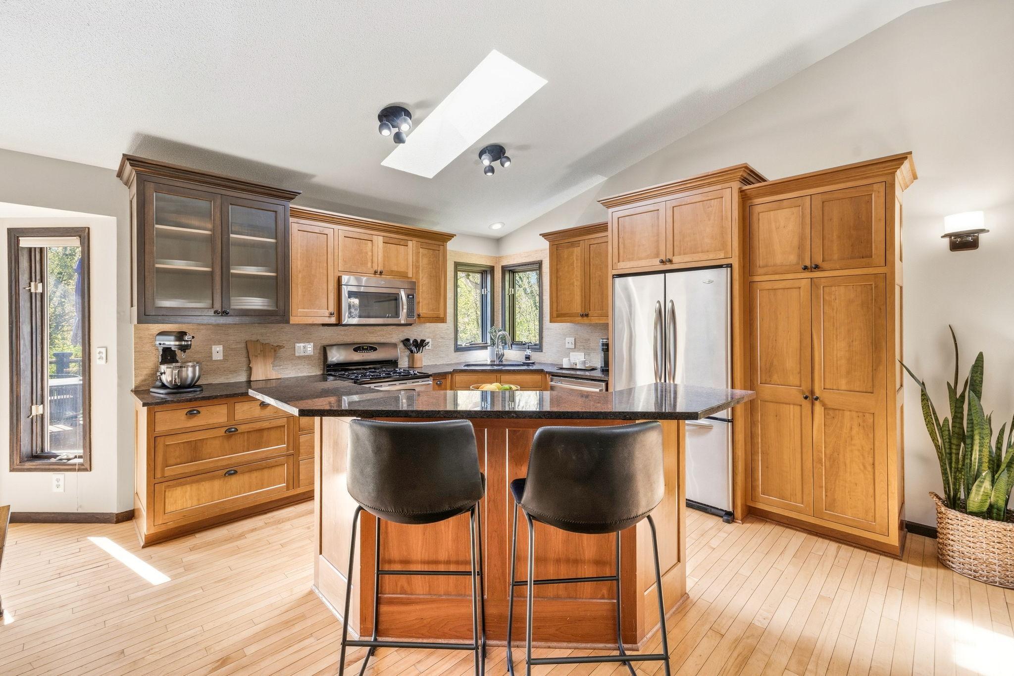 Exceptional kitchen with cabinets crafted by a Master Craftsman!