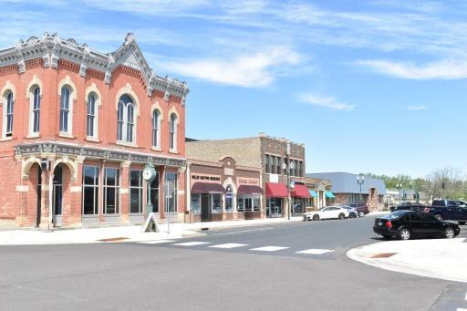 Historic downtown Farmington is great for shopping and eating!