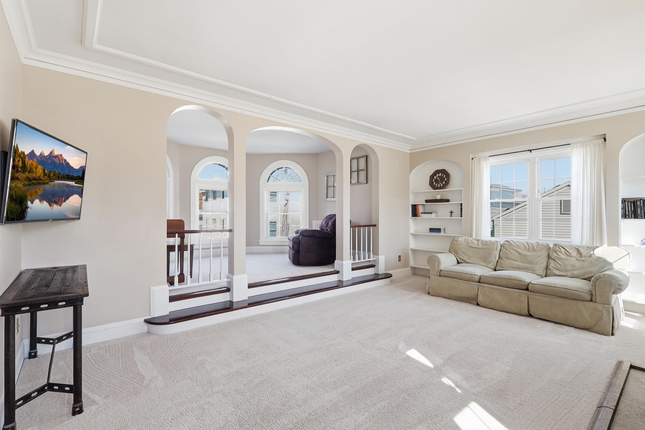 Main Floor Living Room & Sun Room