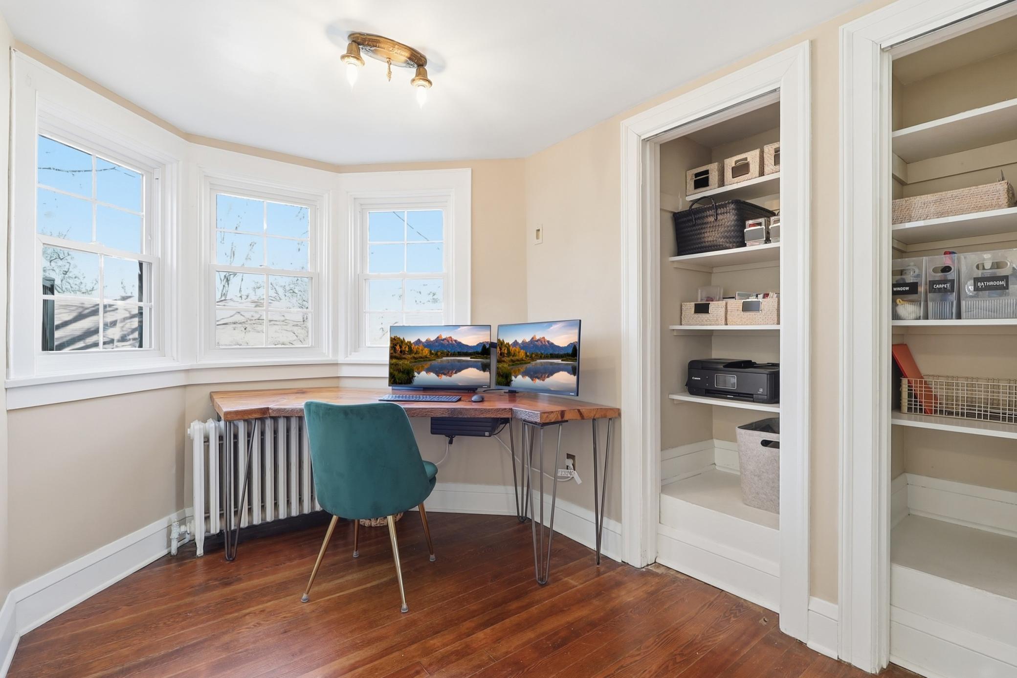 Main Floor Office/Dining Area Next to Kitchen