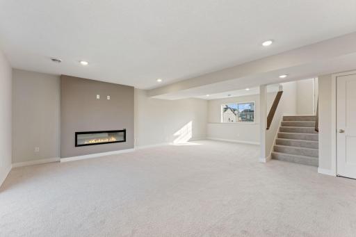 60" electric fireplace for cozy winter days