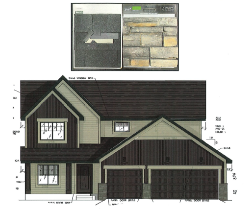 5956 Upper 179th - Actual Color Selections
