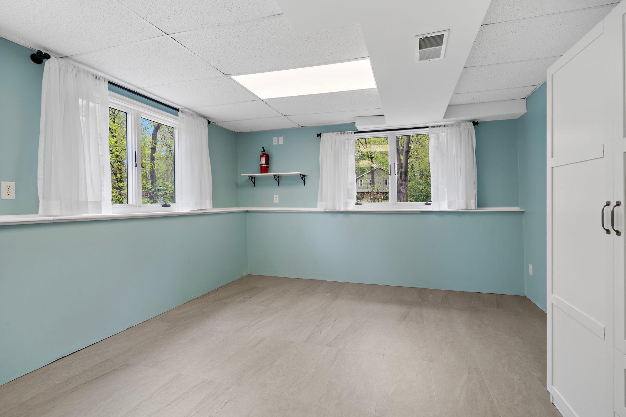 4th lower level flex room