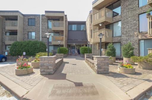 Wonderful curb appeal and a beautifully landscaped entryway set the tone for the warm and welcoming lifestyle this community offers.