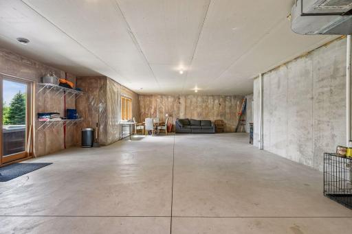 The unfinished walkout lower level has room for 1,500-plus finished square feet, finish it however you want.