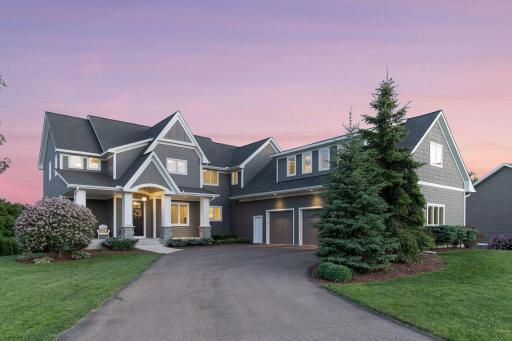 Welcome to this 5-bedroom, 4-bath 2017 custom build that sits on nearly half an acre in the Chaska Town Course golf community.