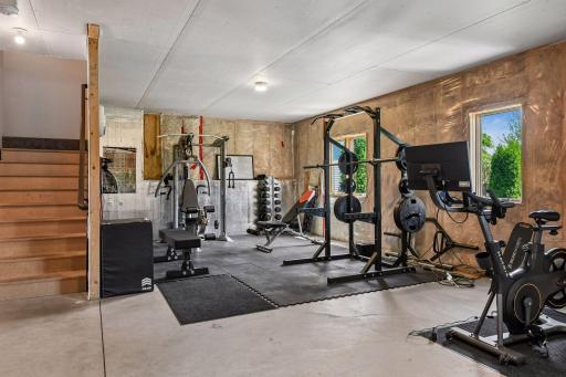 The unfinished walkout lower level has room for 1,500-plus finished square feet, finish it however you want.