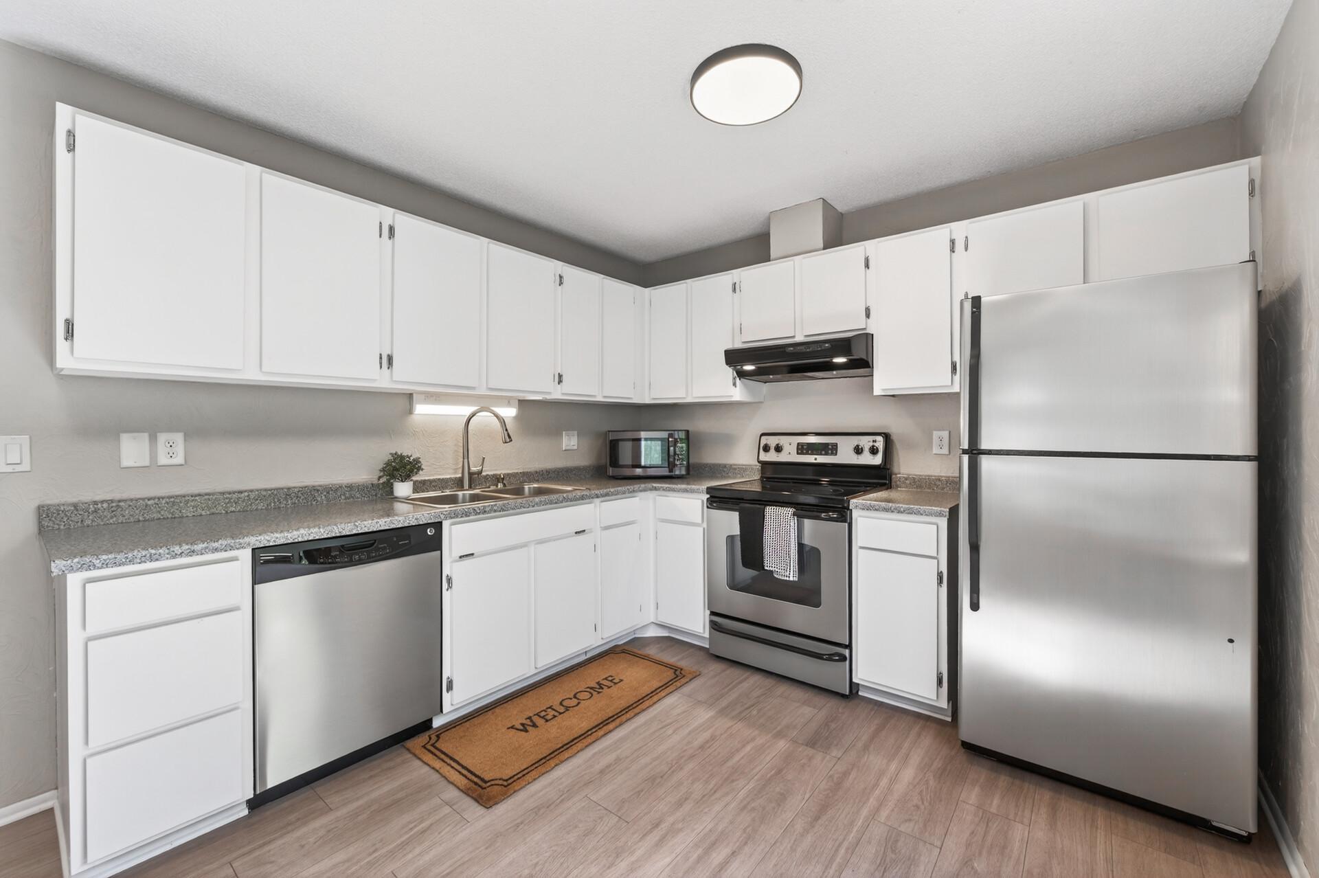 Stainless steel appliances